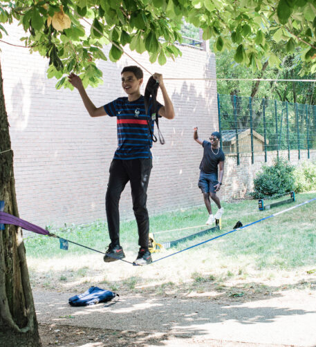 Initiation au Slackline